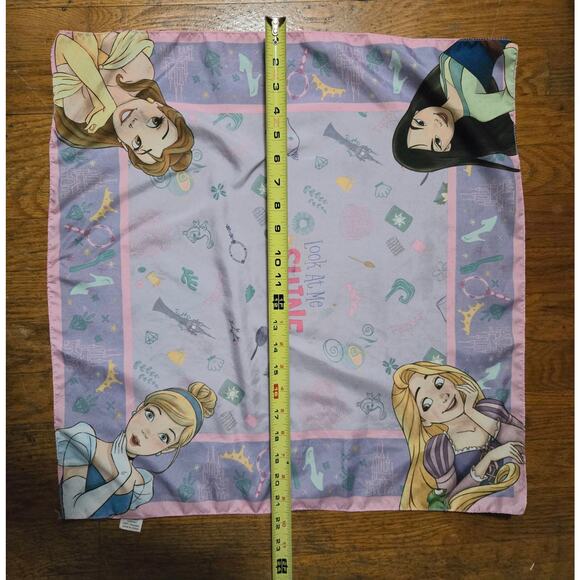 Disney Princess Let it Shine Scarf Tangled, Mulan, Belle, Cinderella - Picture 10 of 10